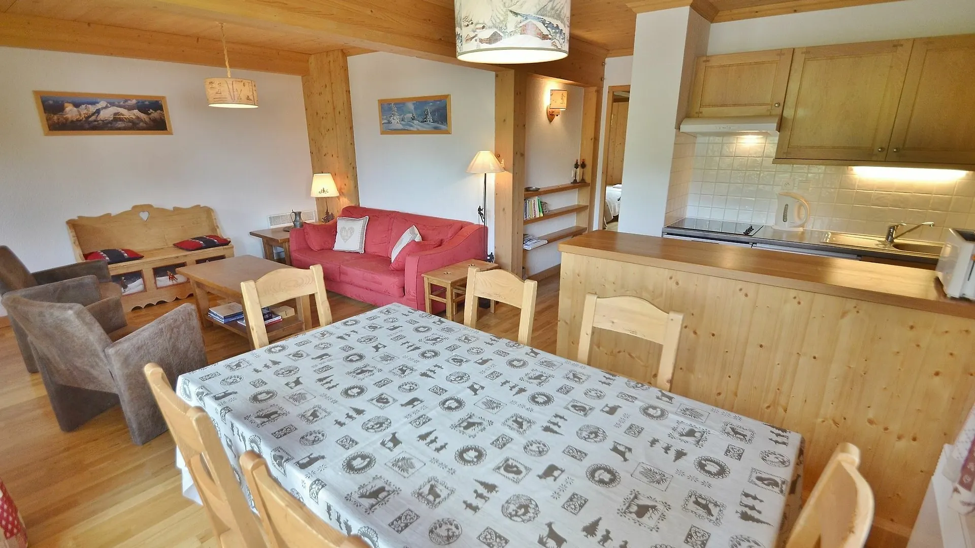 Apt E4 Les Echelles - Aravis Holidays Le Grand-Bornand 0*,  Frankreich